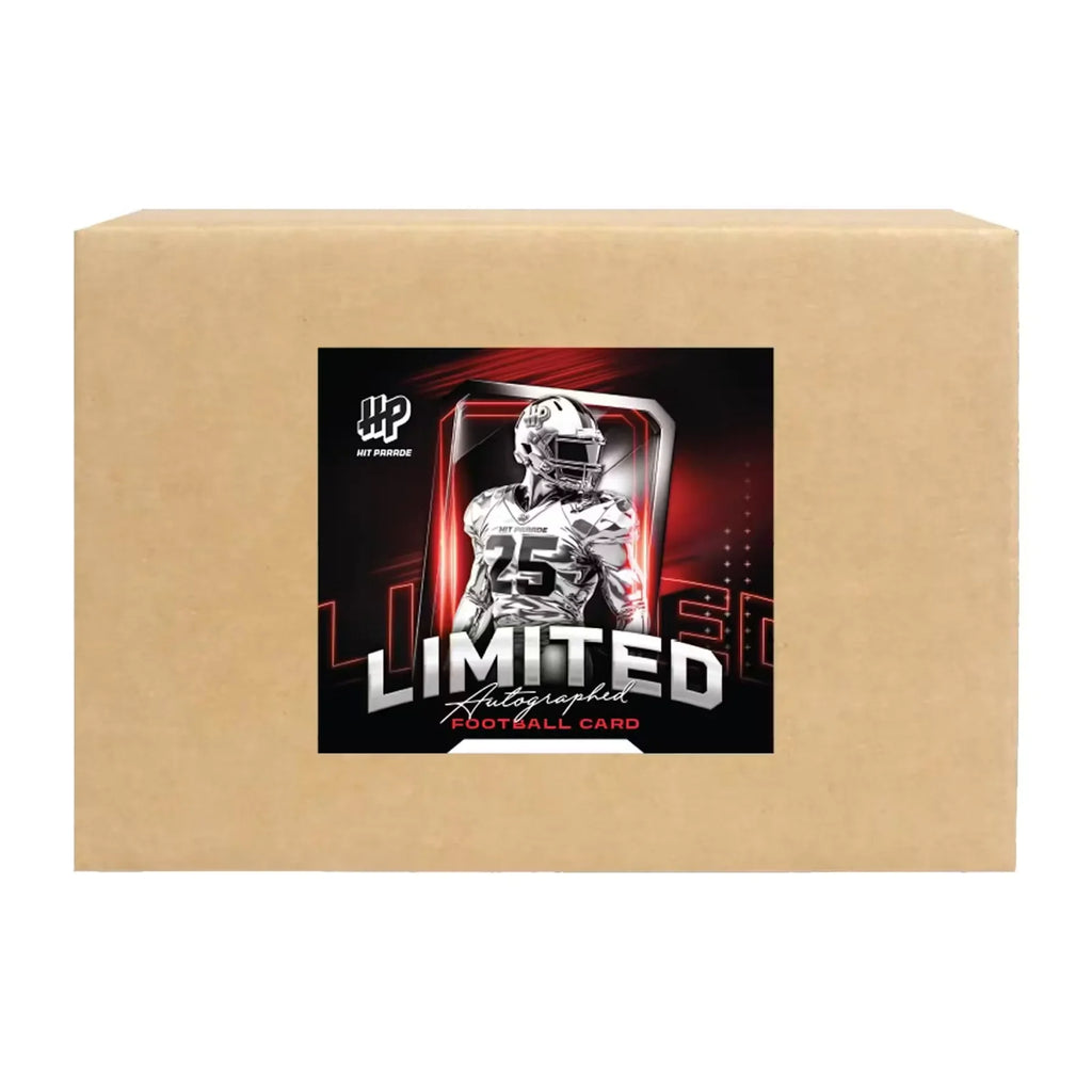 2026 Hit Parade Football Autographed Limited Series 2 10 Box Case (Ships Sealed Only)