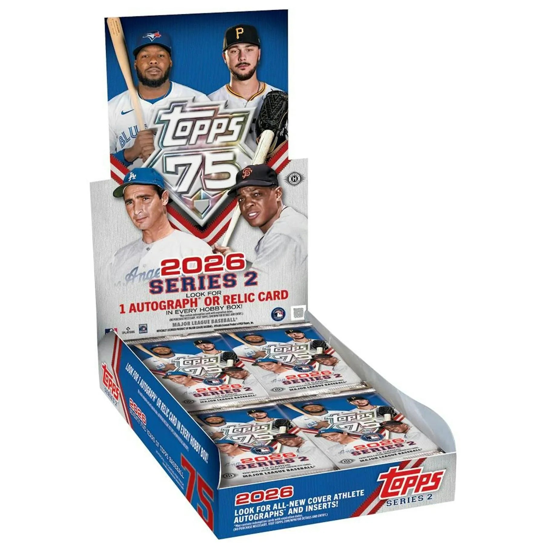2026 Topps Series 2 Baseball Hobby Box Presell Releases Jun 10th 2026 (Ships Sealed Only) - D1