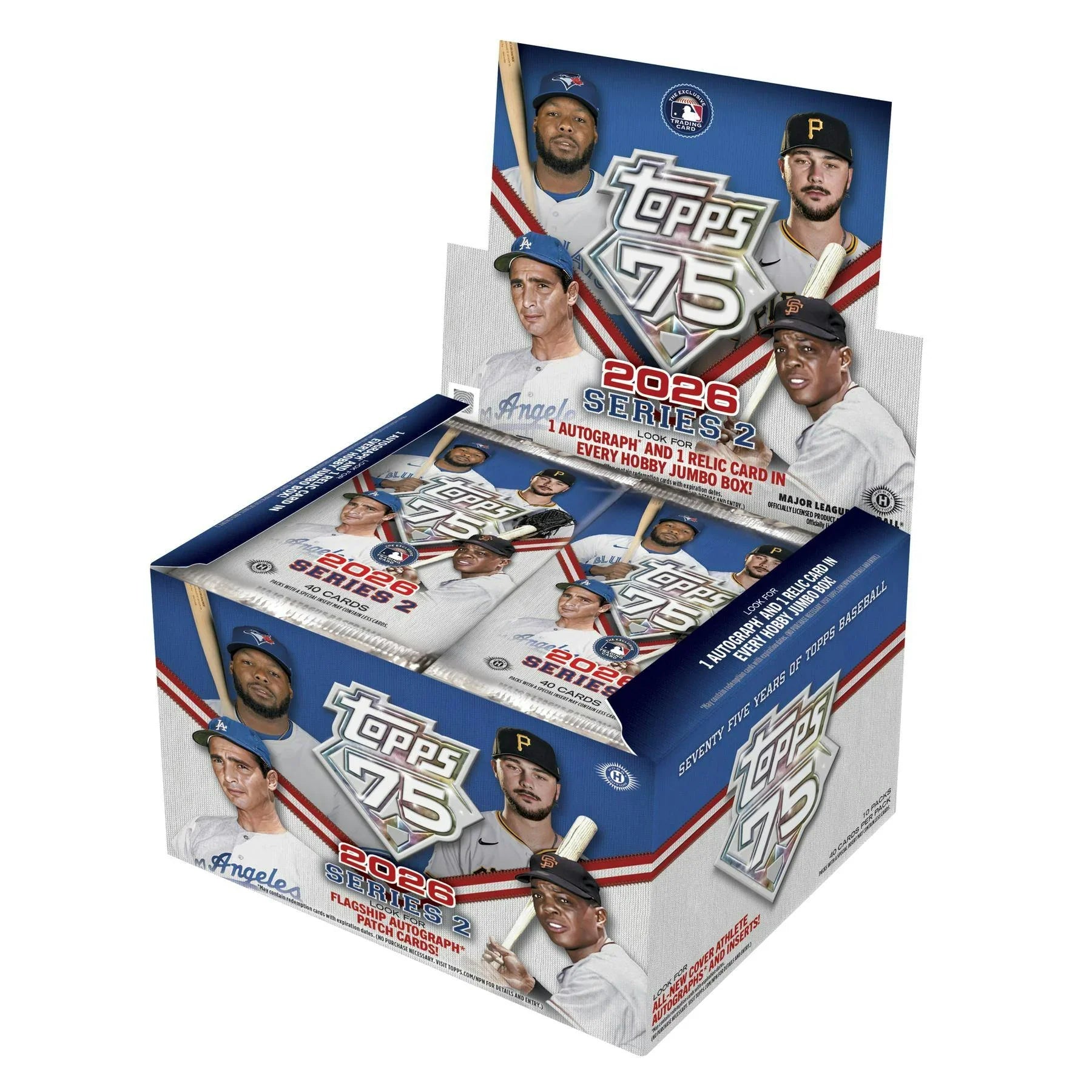 2026 Topps Series 2 Baseball Hobby Jumbo Box Presell Releases Jun 10th 2026 (Ships Sealed Only)