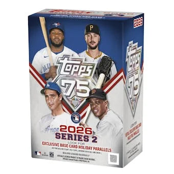 Topps Series 2 2026 Baseball Blaster 40 Box Case Presell Releases Jun 10th 2026 (Ships Sealed Only)