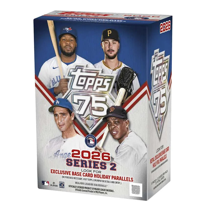Topps Series 2 2026 Baseball Blaster 40 Box Case Presell Releases Jun 10th 2026 (Ships Sealed Only)
