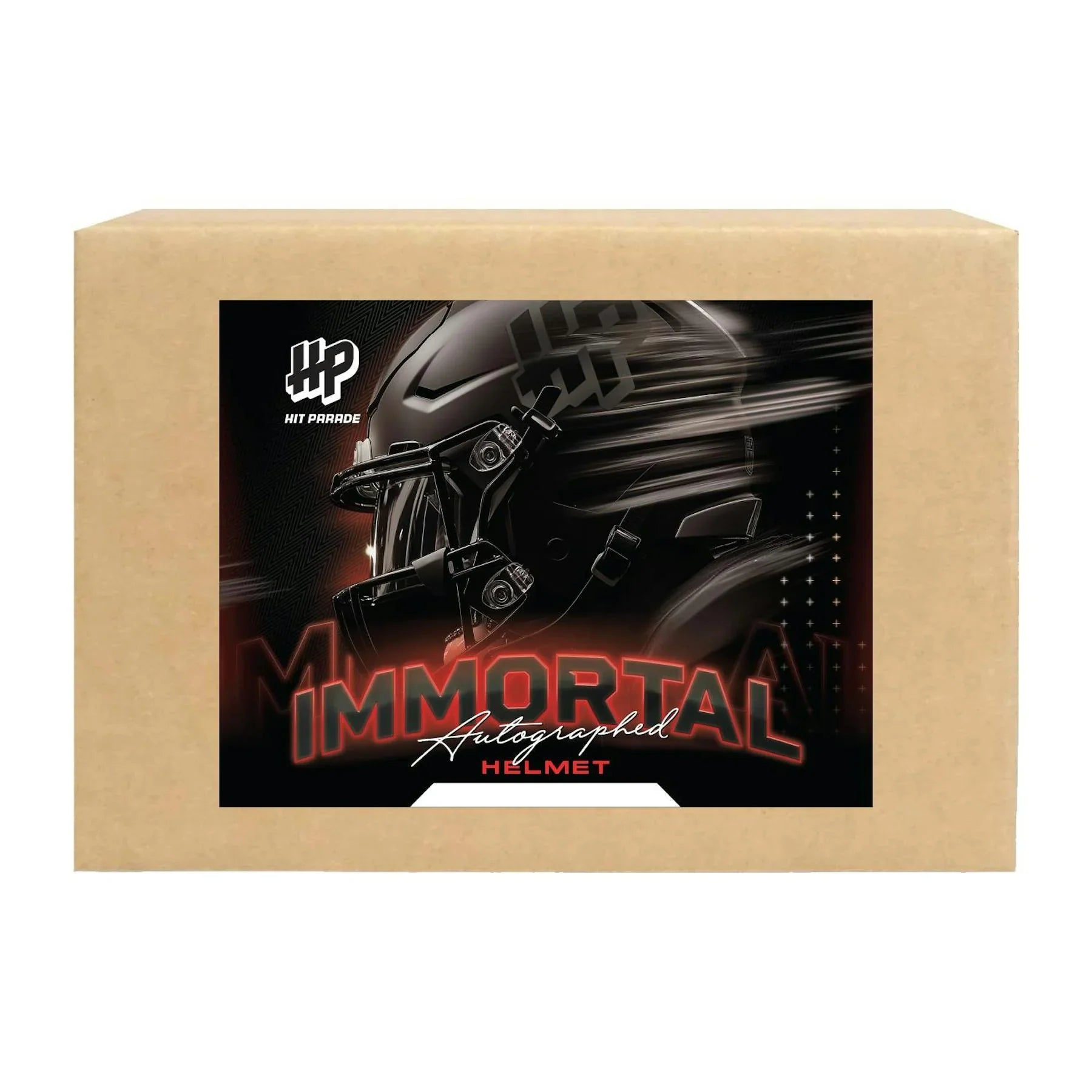 2026 Hit Parade Autographed Football Helmet Immortal Series 1 Hobby 4 Box Case (Ships Sealed Only)