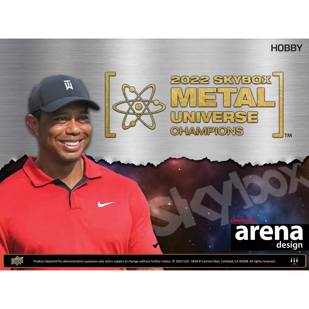 2022 Upper Deck Skybox Metal Universe Champions Hobby Box (Ships Sealed Only)