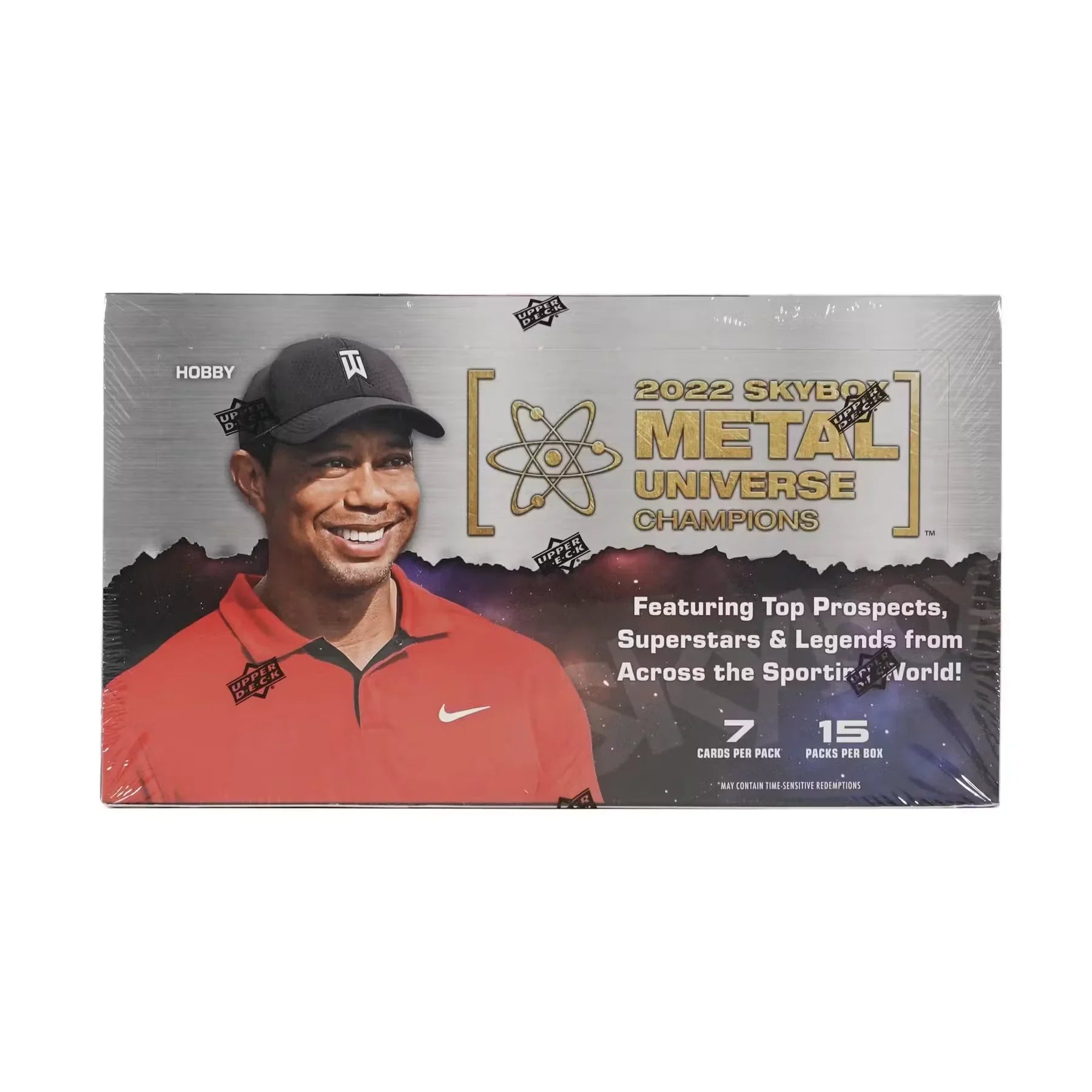 2022 Upper Deck Skybox Metal Universe Champions Hobby 12-Box Case (Ships Sealed Only)