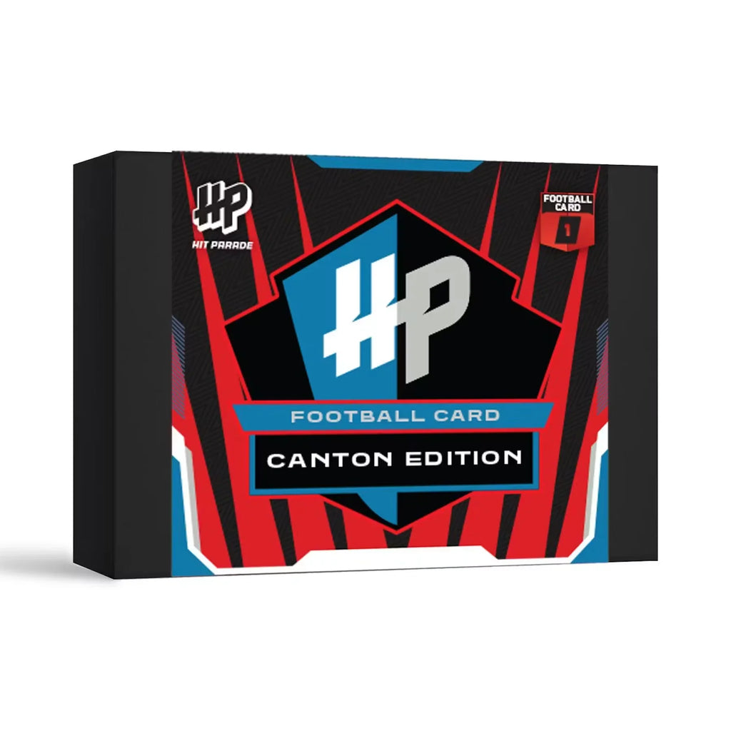 2026 Hit Parade Football Canton Edition Series 1 Hobby Box (Ships Sealed Only)