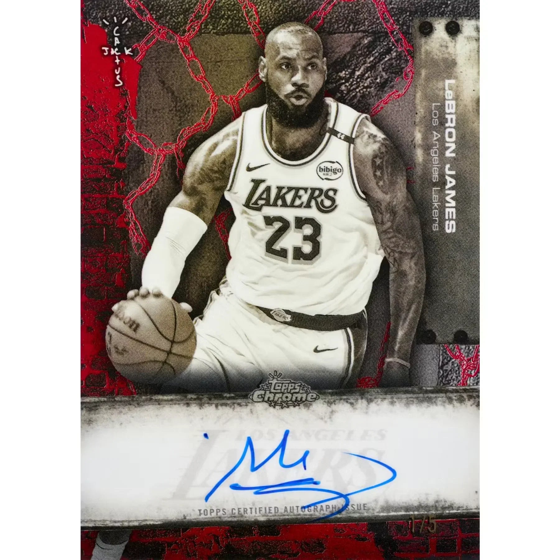 2025 26 Topps Chrome Cactus Jack Basketball Hobby Box Presell (Ships Sealed Only)