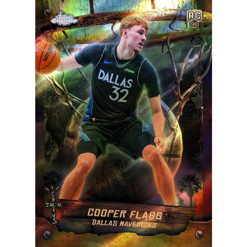 2025 26 Topps Chrome Cactus Jack Basketball Hobby Box Presell (Ships Sealed Only)