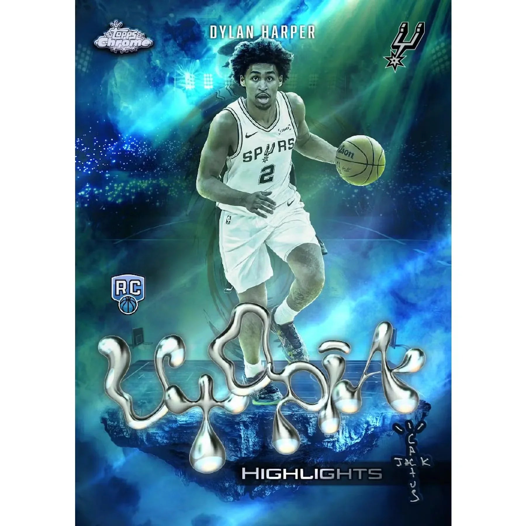 2025 26 Topps Chrome Cactus Jack Basketball Hobby Box Presell (Ships Sealed Only)