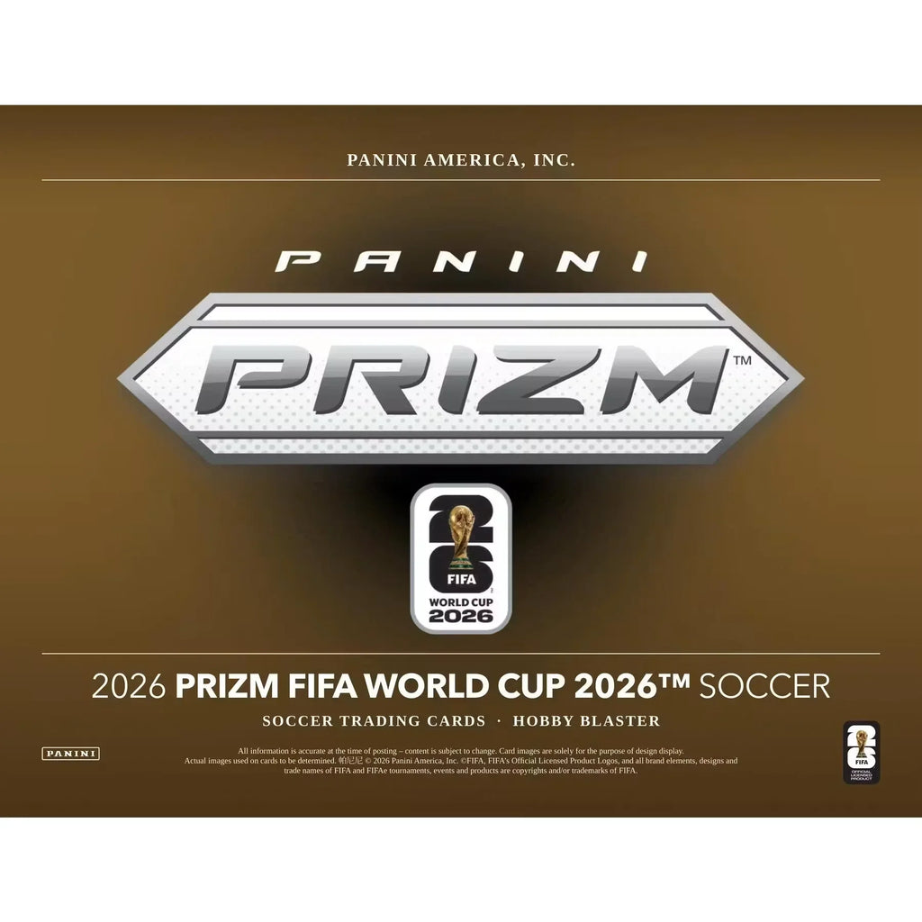 2026 Panini Prizm FIFA World Cup Soccer Blaster Hobby Box (Ships Sealed Only)