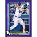 Shohei Ohtani 2025 Topps Chrome Purple Refractor #1 |/250