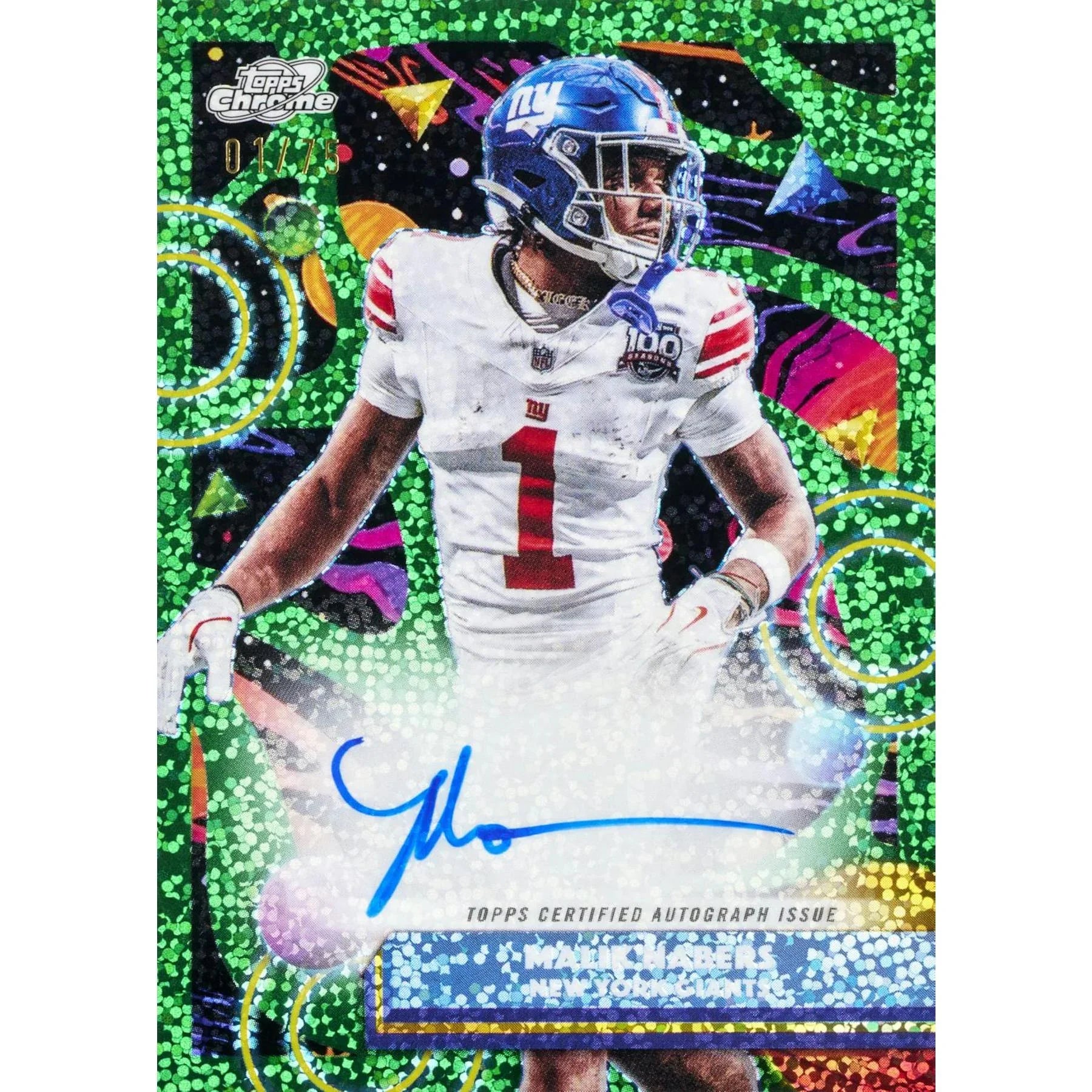 2025 Topps Cosmic Chrome Football Hobby Box Presell (Ships Sealed Only)