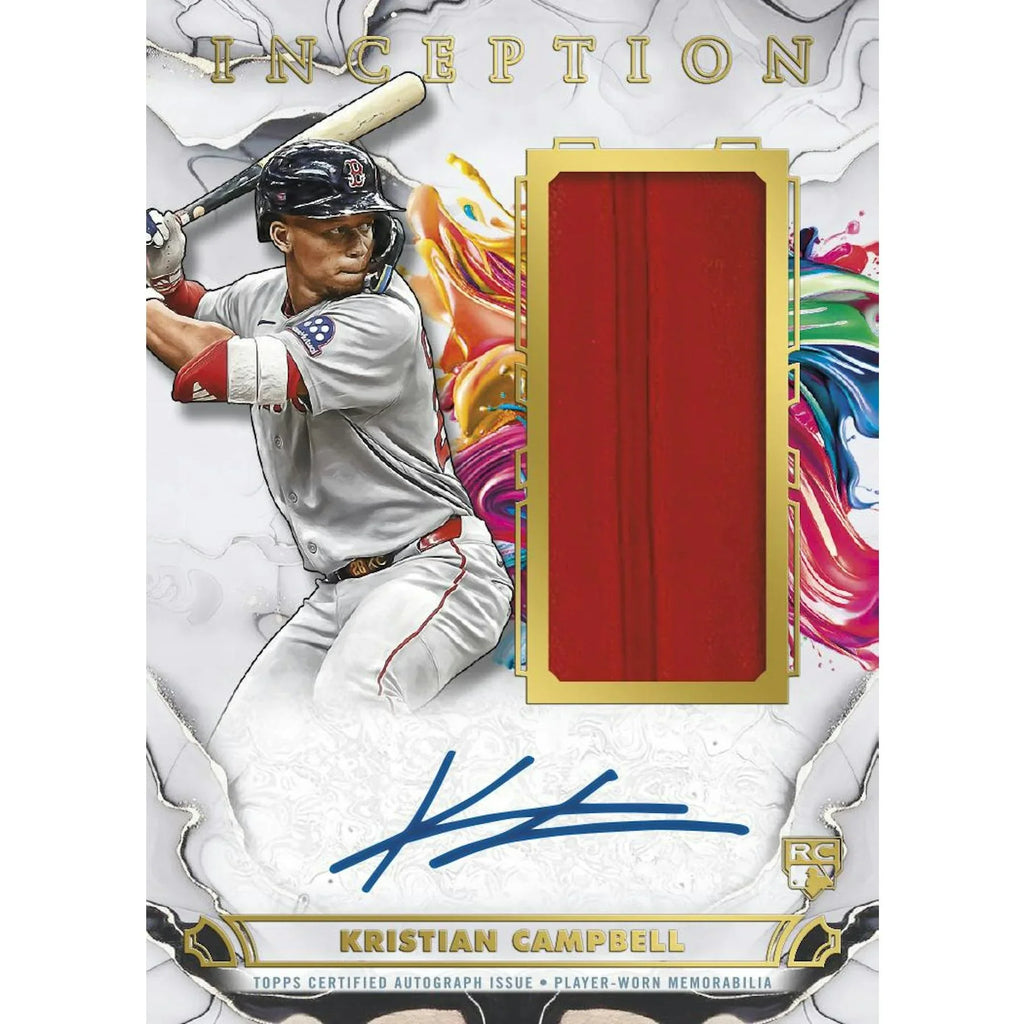 2025 Topps Inception Baseball Hobby Box Presell (Ships Sealed Only)