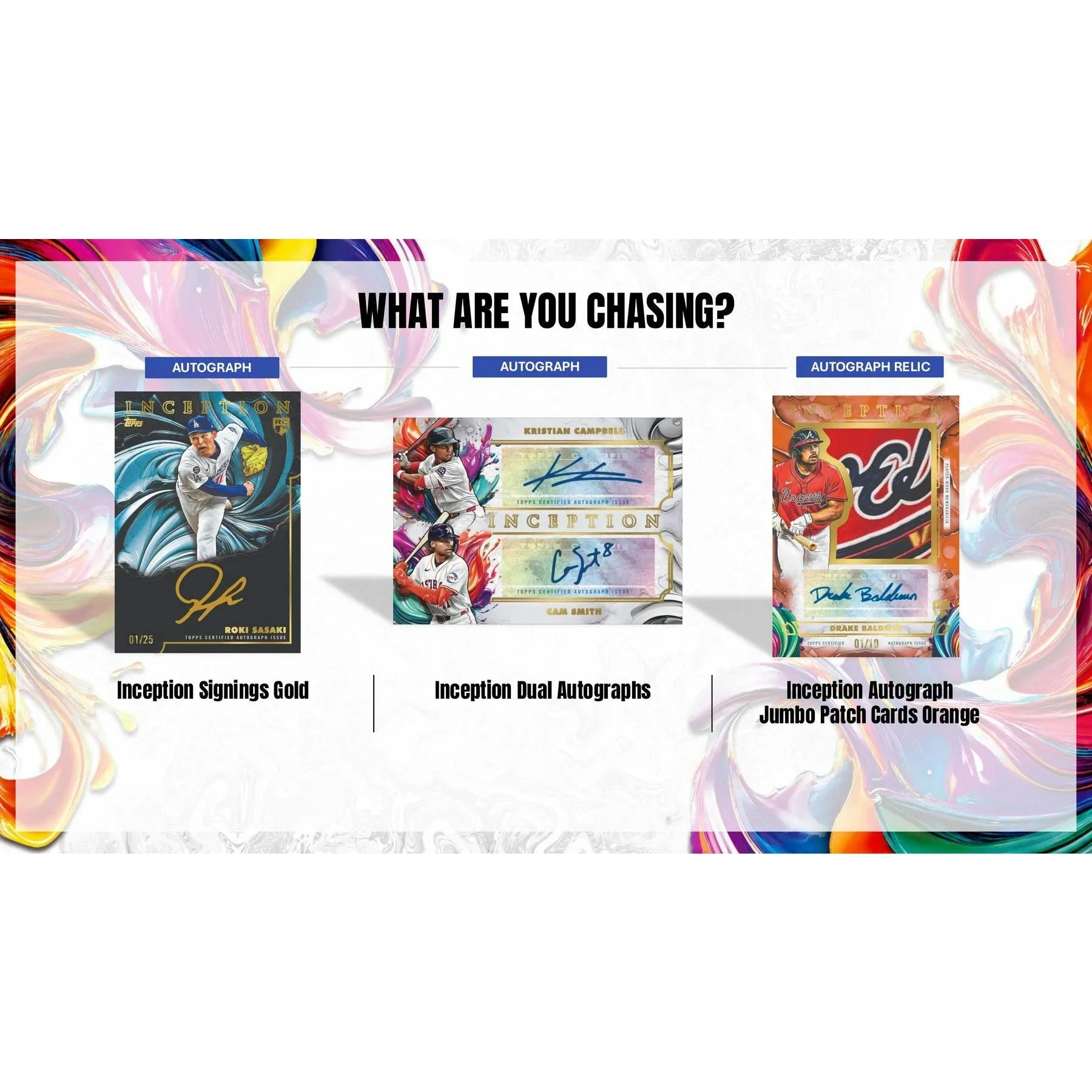2025 Topps Inception Baseball Hobby Box Presell (Ships Sealed Only)