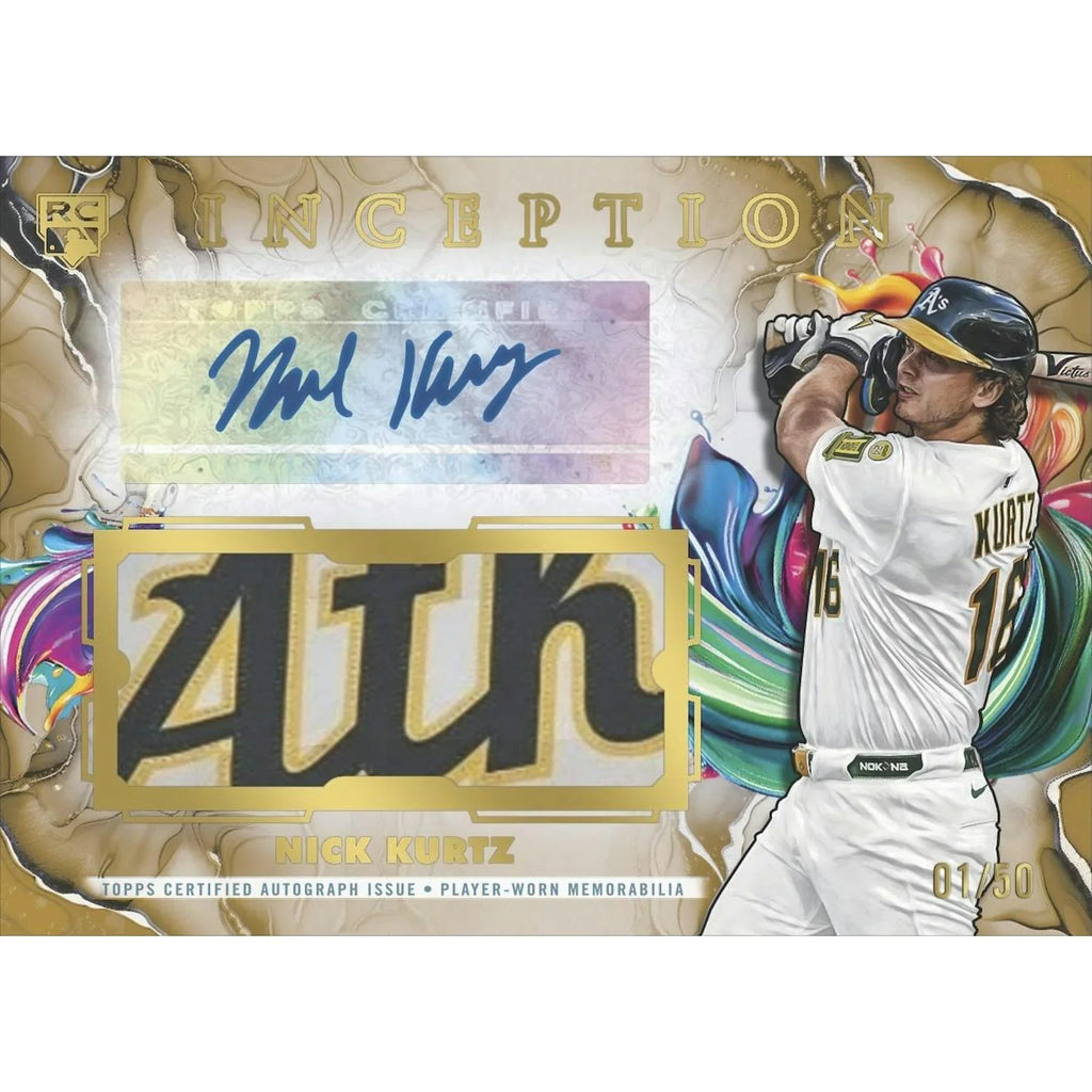 2025 Topps Inception Baseball Hobby 8 Box Case Presell Releases Jun 19th 2026 (Ships Sealed Only)