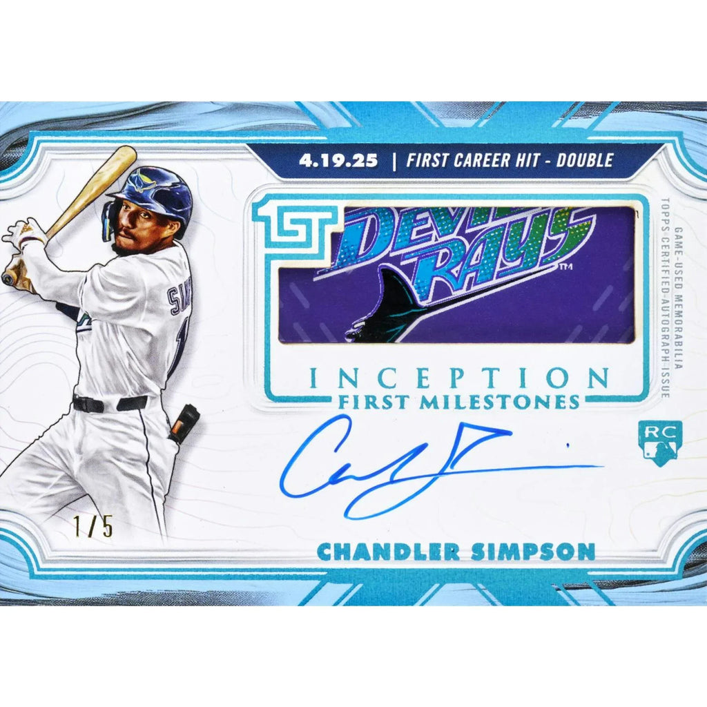2025 Topps Inception Baseball Hobby 8 Box Case Presell Releases Jun 19th 2026 (Ships Sealed Only)