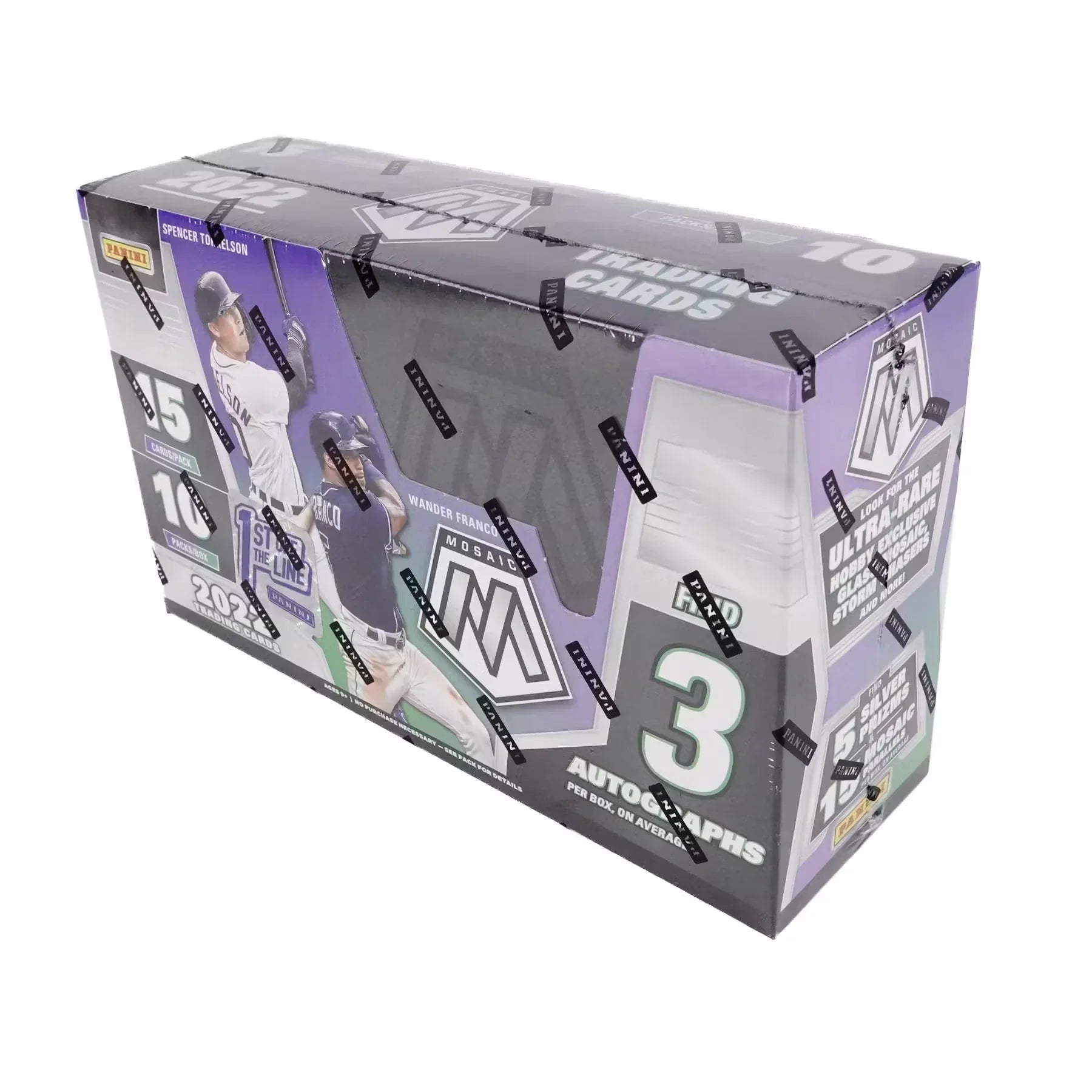 2022 Panini Mosaic Baseball 1st Off The Line FOTL Hobby Box (Ships Sealed Only)