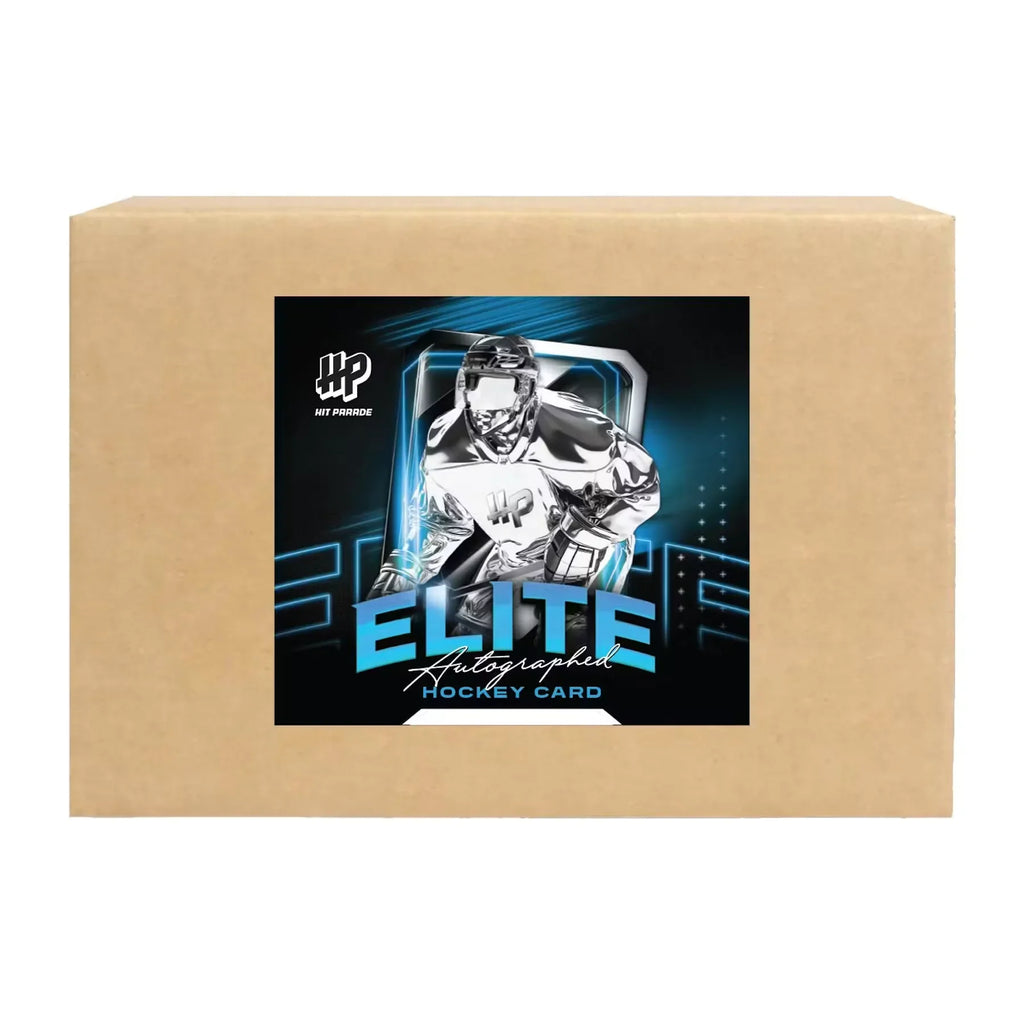 2025 26 Hit Parade Hockey Autographed Card Elite Series 4 Hobby 10 Box Case (Ships Sealed Only)