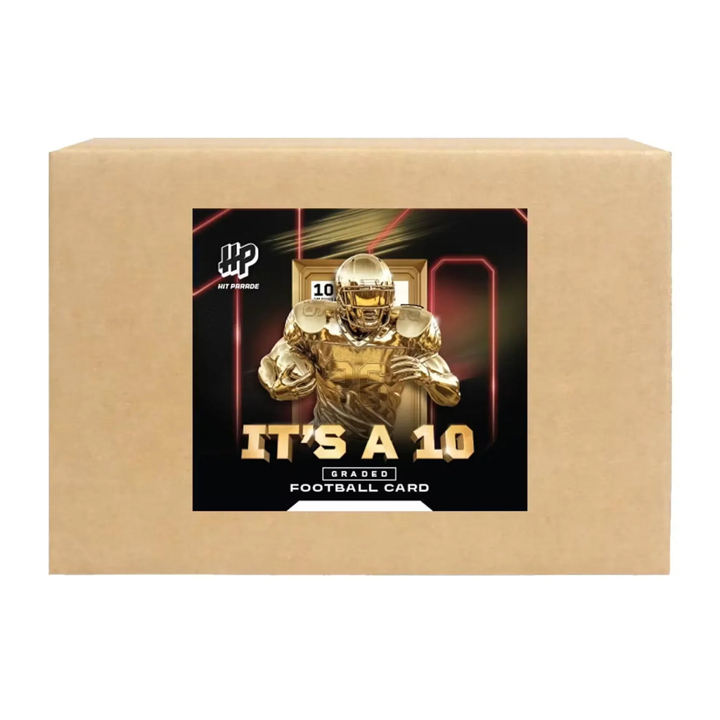 2026 Hit Parade Football Graded Card It s A 10 Series 1 Hobby 10 Box Case (Ships Sealed Only)