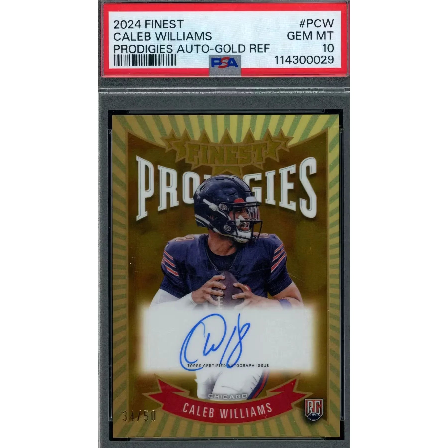 2026 Hit Parade Football Graded Card It s A 10 Series 1 Hobby Box (Ships Sealed Only)