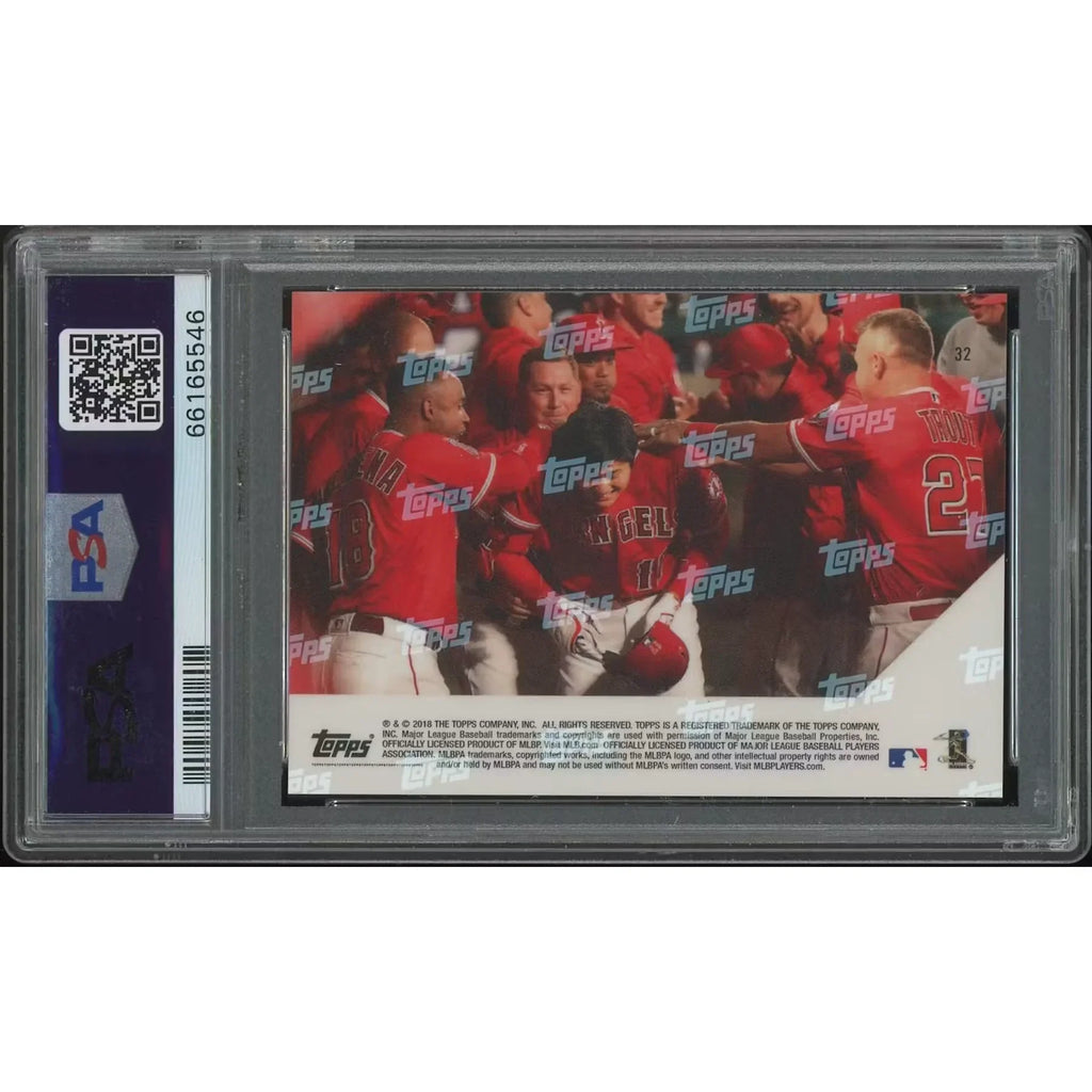 Shohei Ohtani 2018 Topps Now #32 Rookie Card | PSA 9 Mint