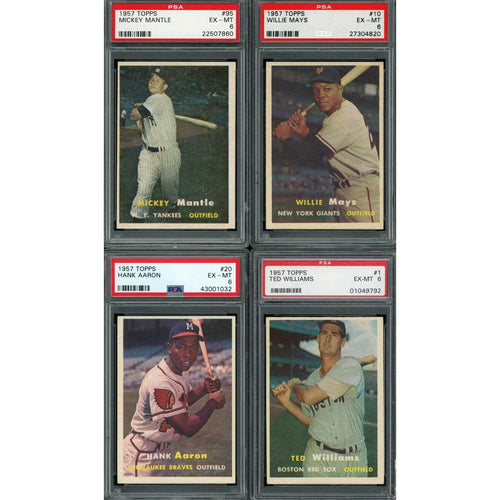 1957 Topps Baseball Graded Edition Hobby Box | PSA Certified (Ships Sealed Only)