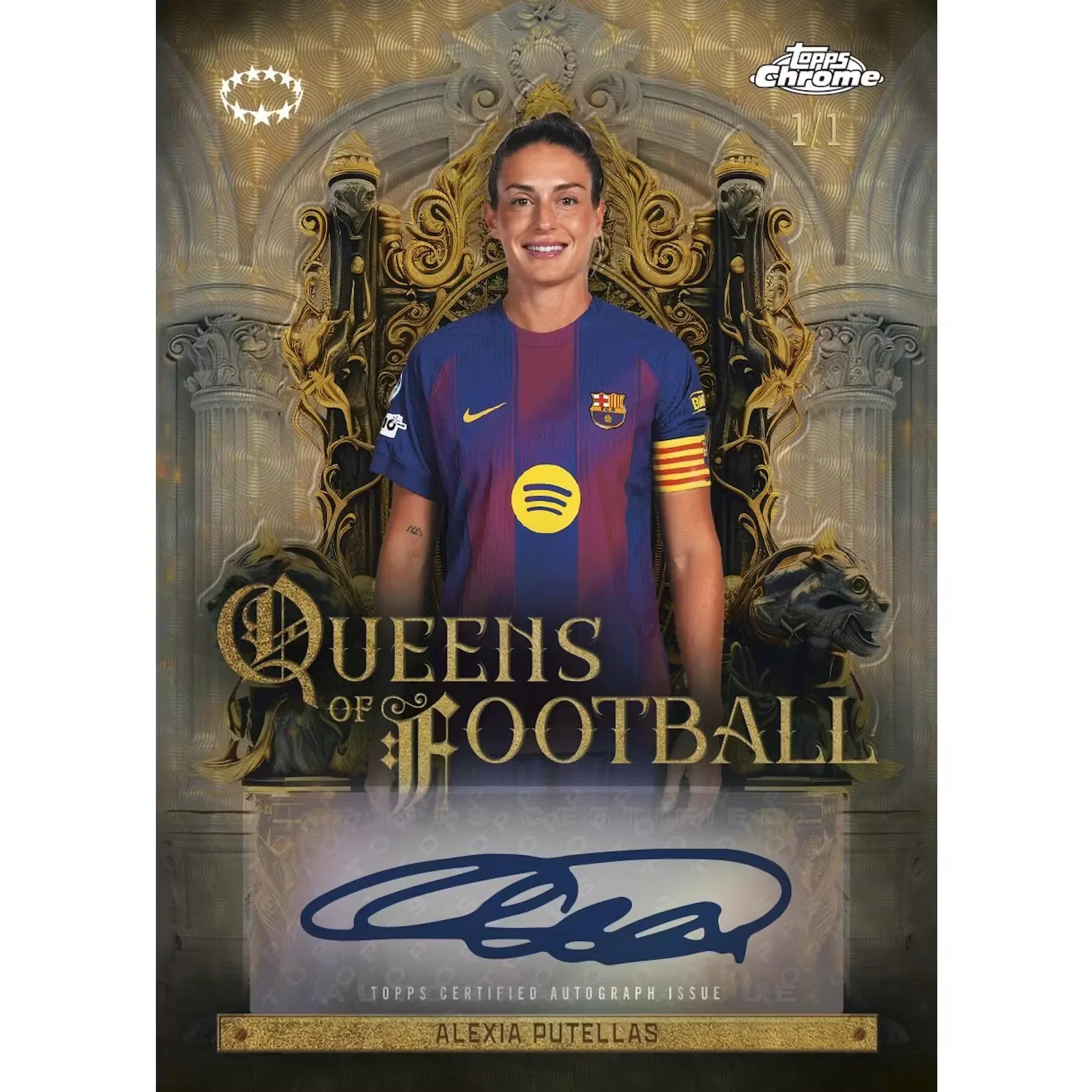 2025 26 Topps Chrome Women s UEFA Champions League Hobby Box Presell (Ships Sealed Only)