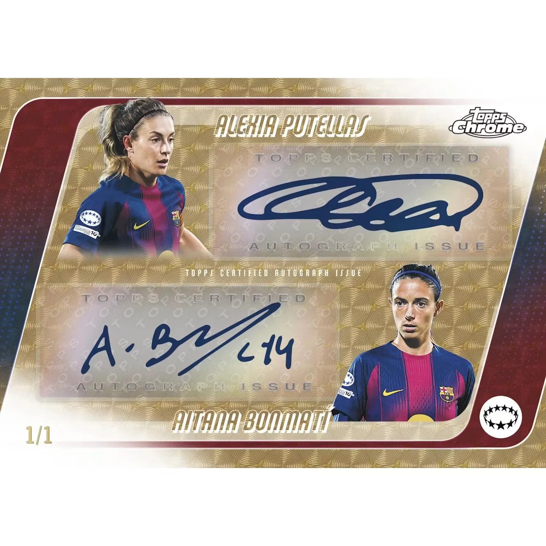 2025 26 Topps Chrome Women s UEFA Champions League Hobby Box Presell (Ships Sealed Only)