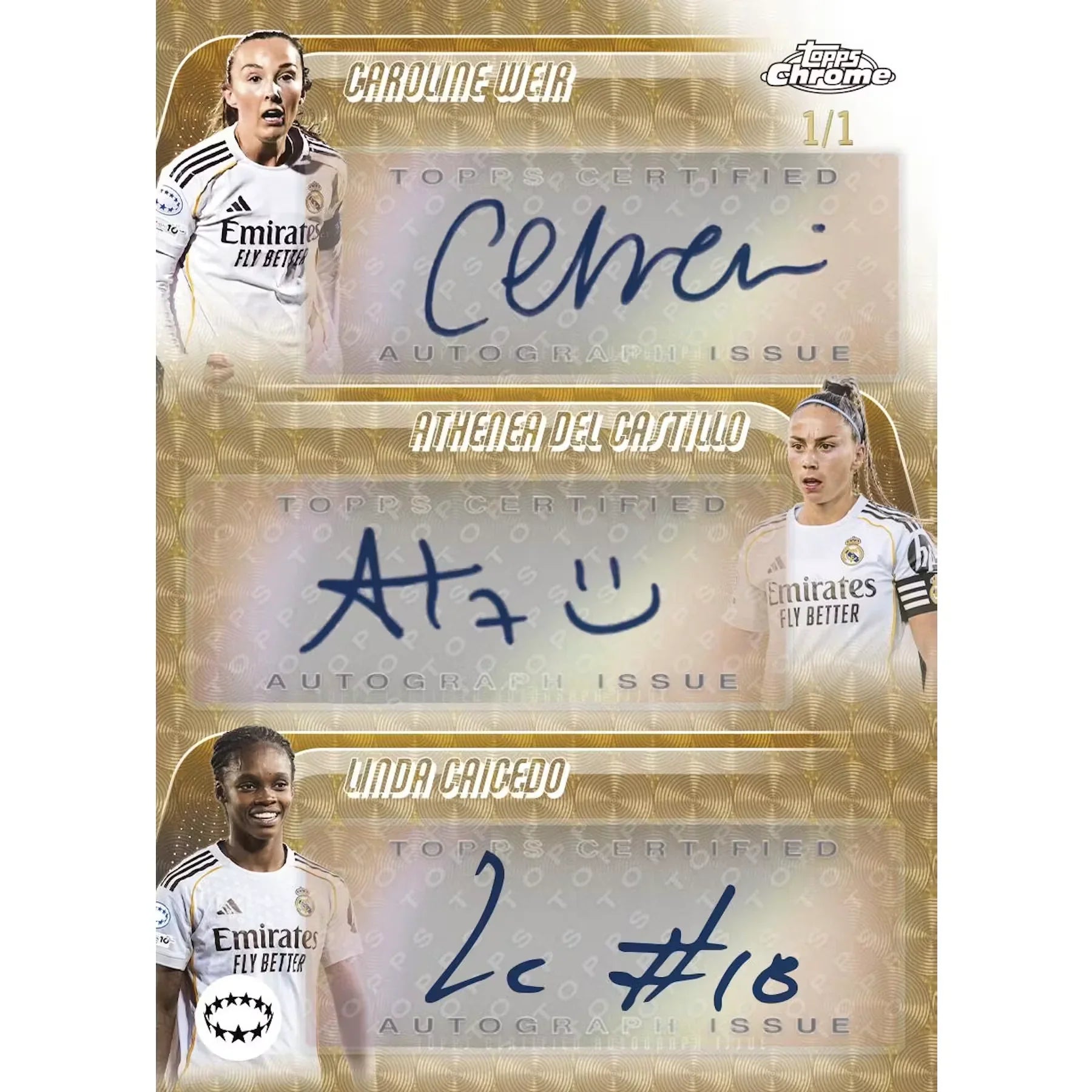 2025 26 Topps Chrome Women s UEFA Champions League Hobby Box Presell (Ships Sealed Only)