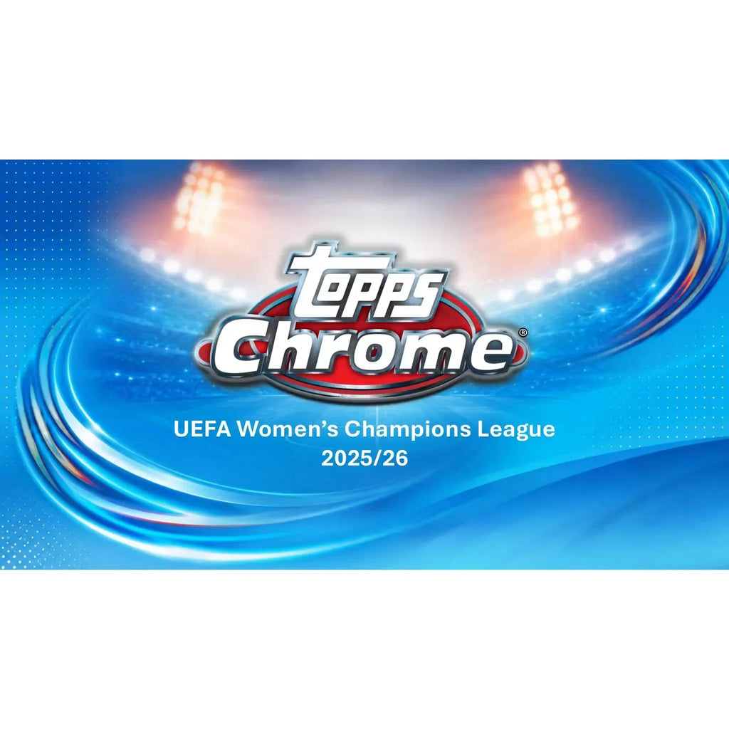 2025 26 Topps Chrome Women s UEFA Champions League Hobby Box Presell (Ships Sealed Only)