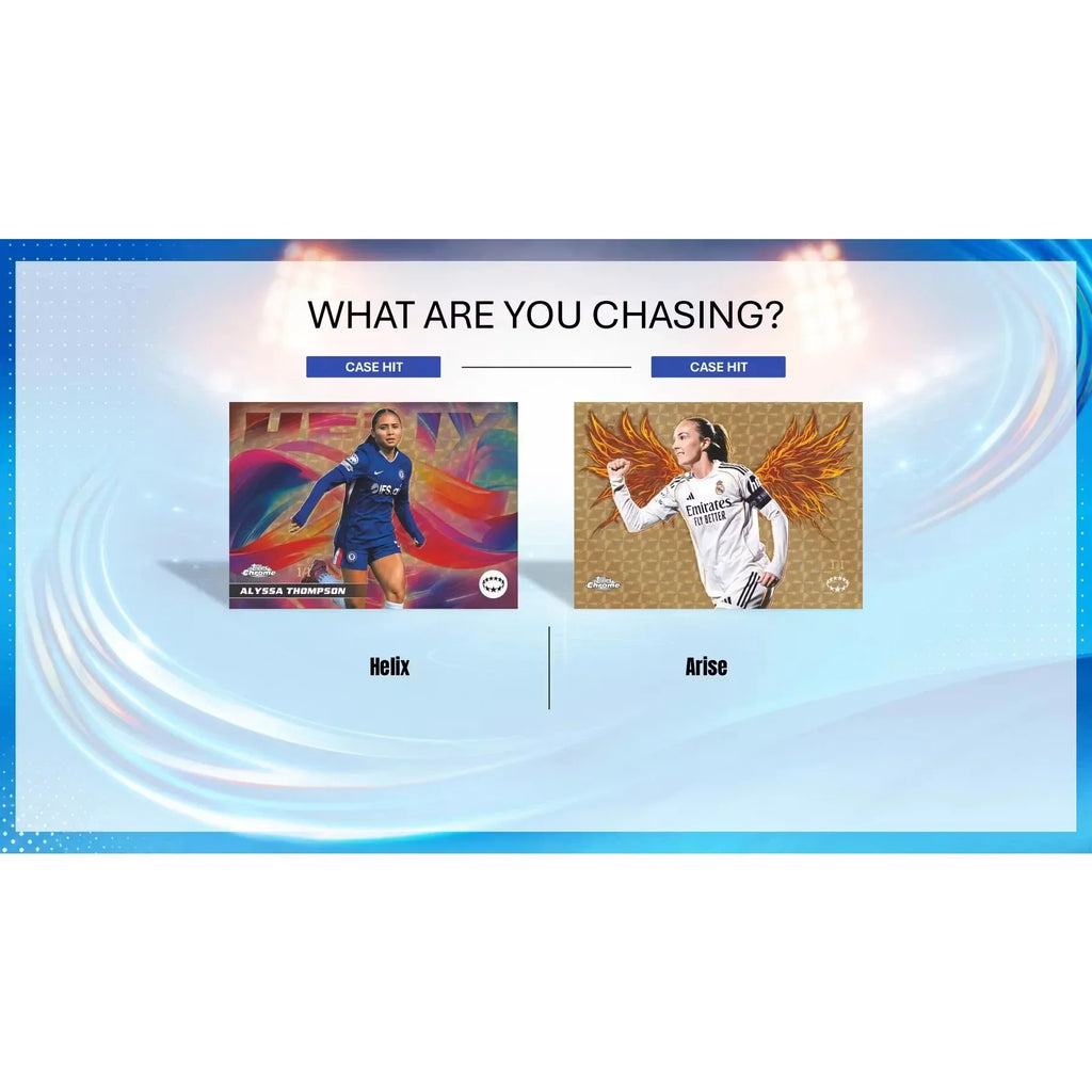 2025 26 Topps Chrome Women s UEFA Champions League Hobby Box Presell (Ships Sealed Only)