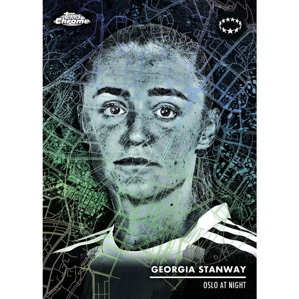 2025 26 Topps Chrome Women s UEFA Champions League Soccer Hobby 12 Box Case Presell (Ships Sealed Only)