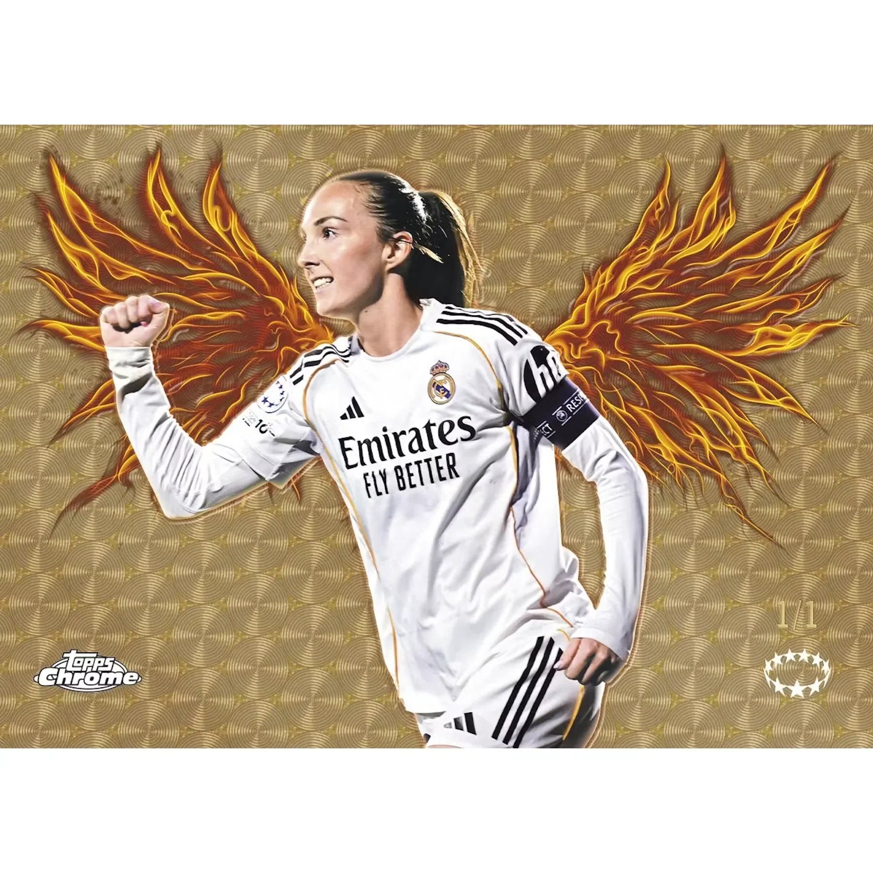 2025 26 Topps Chrome Women s UEFA Champions League Soccer Hobby 12 Box Case Presell (Ships Sealed Only)