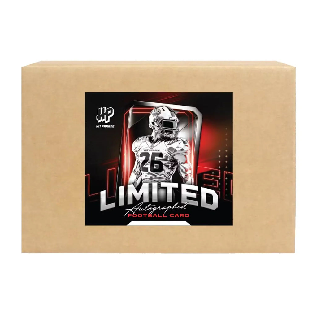 2026 Hit Parade Football Autographed Card Limited Series 3 10 Box Case (Ships Sealed Only)