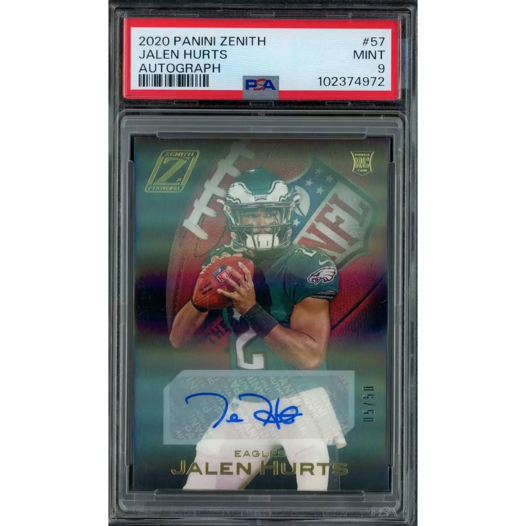 2026 Hit Parade Football Autographed Card Limited Series 3 Hobby Box (Ships Sealed Only)