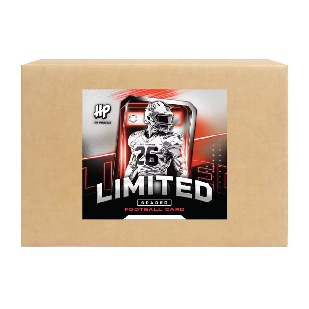 2026 Hit Parade Football Graded Card Limited Series 3 Hobby 10-Box Case (Ships Sealed Only)
