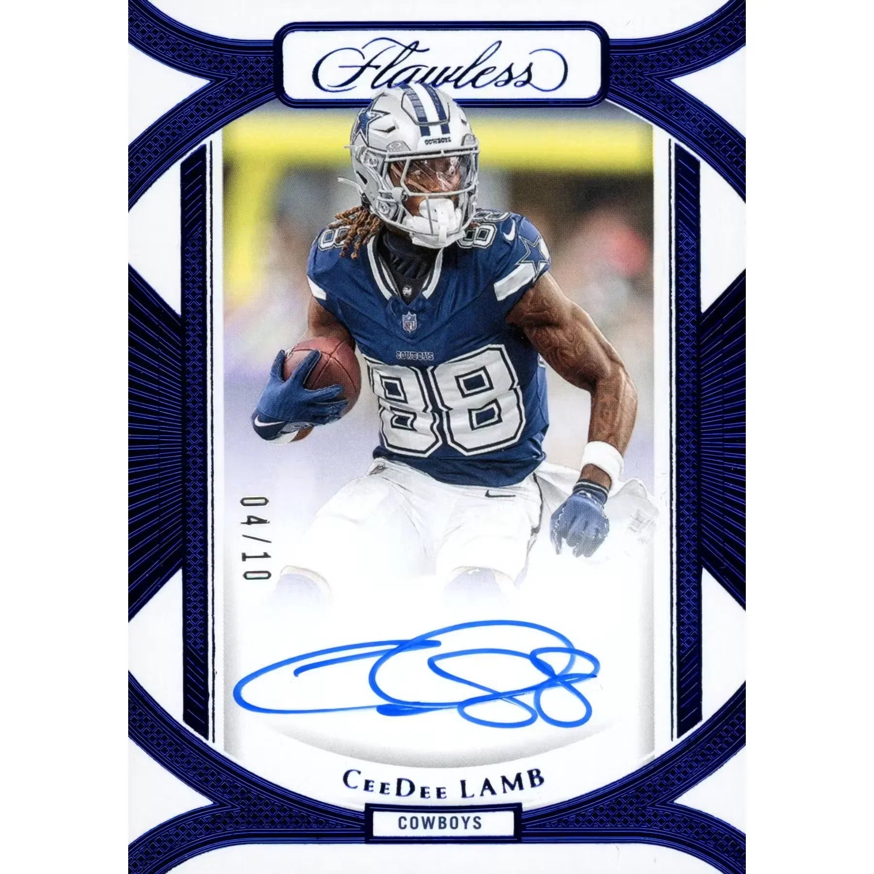 2026 Hit Parade Football Autographed Card Limited Series 4 Hobby Box (Ships Sealed Only)