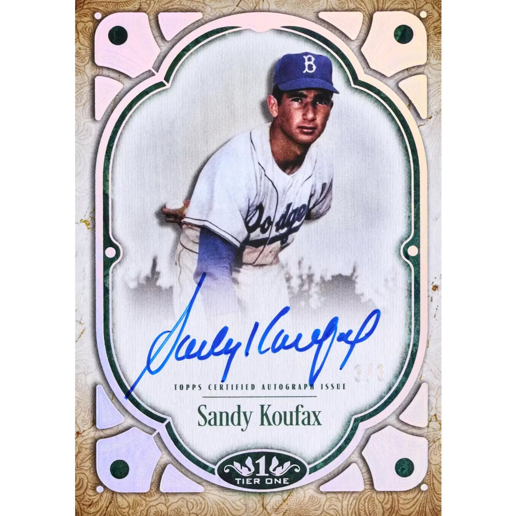 2026 Topps Tier One Baseball Hobby Box Presell June 24th Release (Ships Sealed Only)