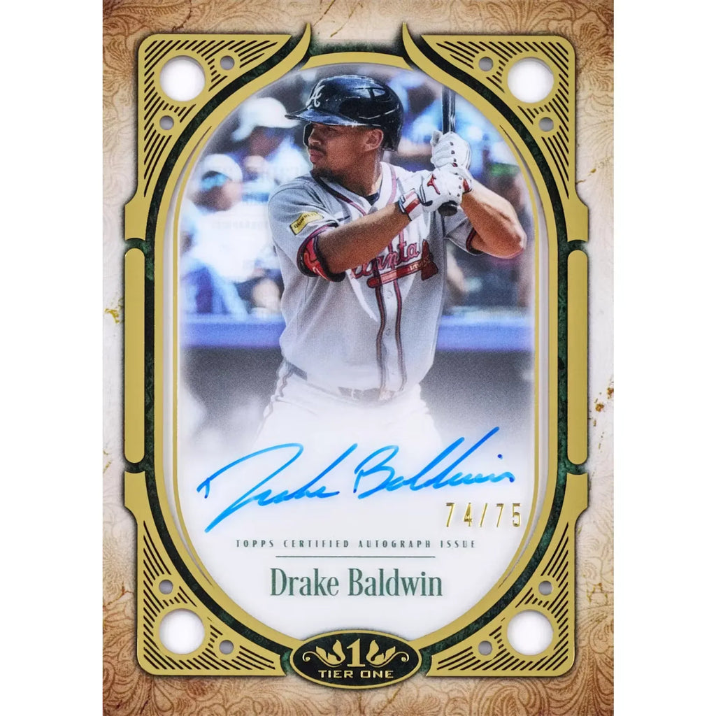 2026 Topps Tier One Baseball Hobby Box Presell June 24th Release (Ships Sealed Only)