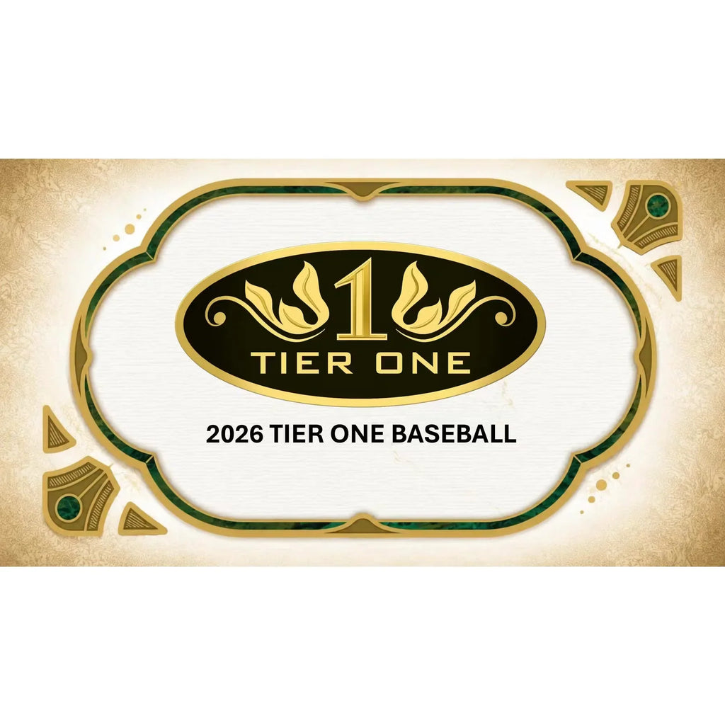 2026 Topps Tier One Baseball Hobby 12 Box Case Presell (Ships Sealed Only)