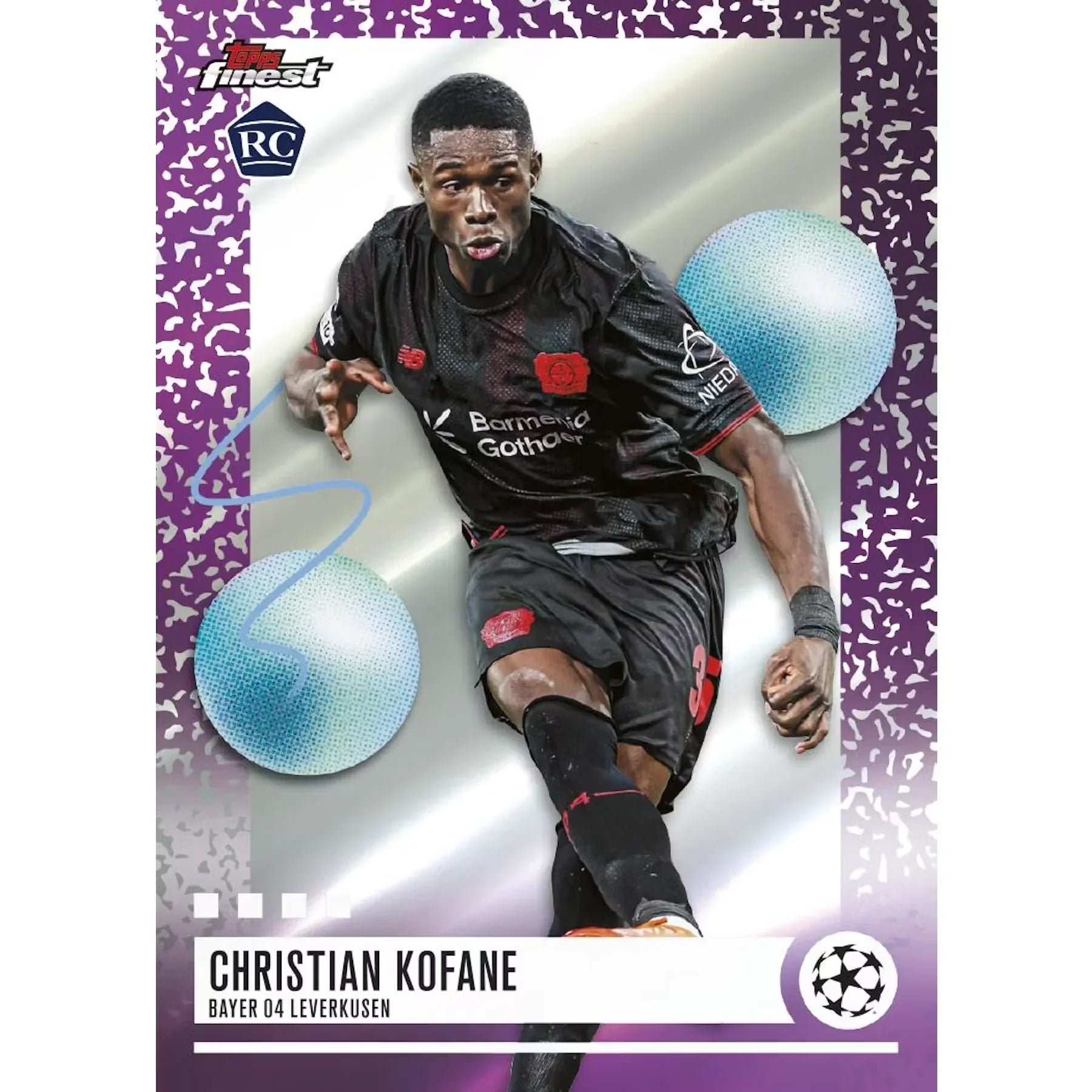 2025 26 Topps UEFA Club Competitions Finest Soccer Hobby Box Presell (Ships Sealed Only)