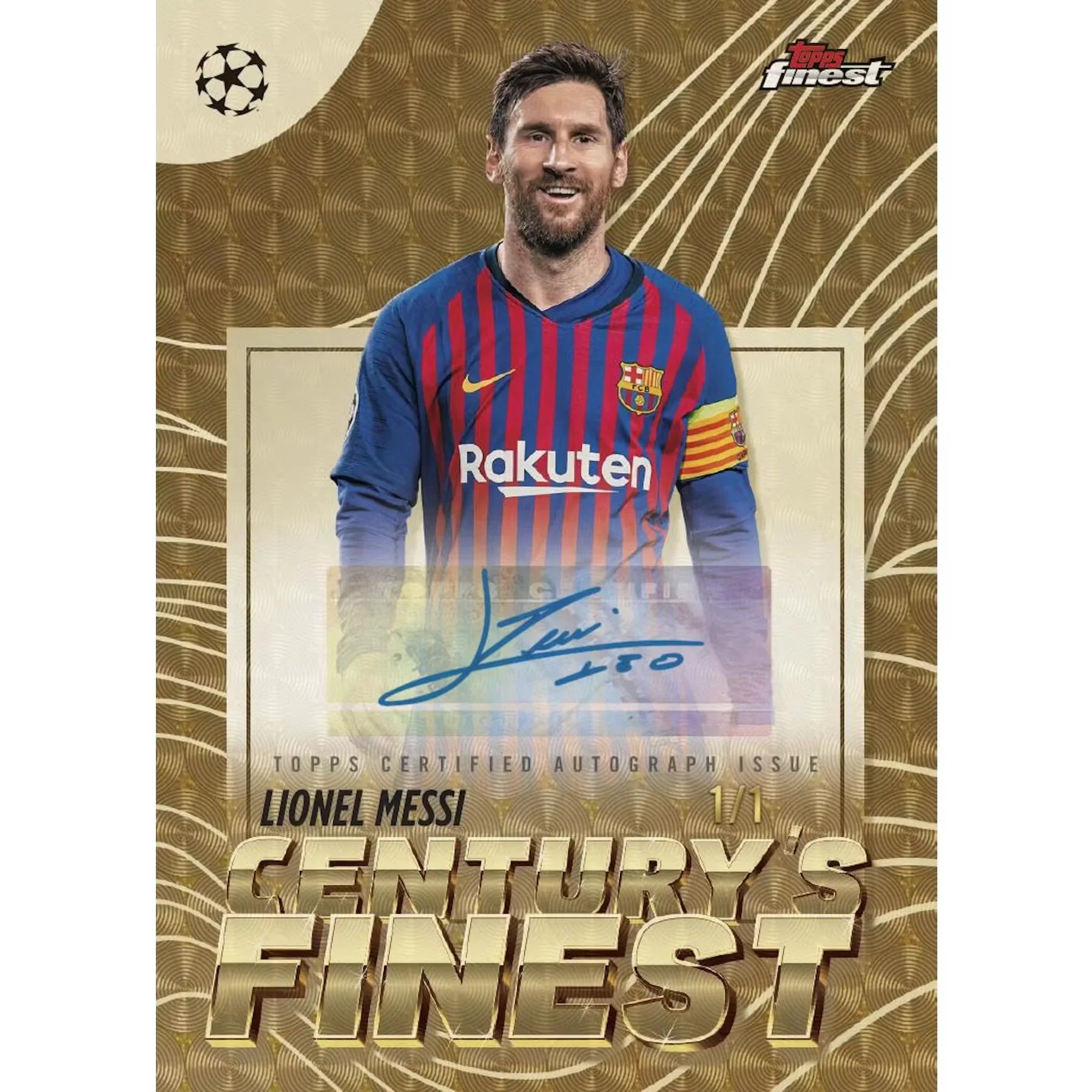 2025 26 Topps UEFA Club Competitions Finest Soccer Hobby Box Presell (Ships Sealed Only)
