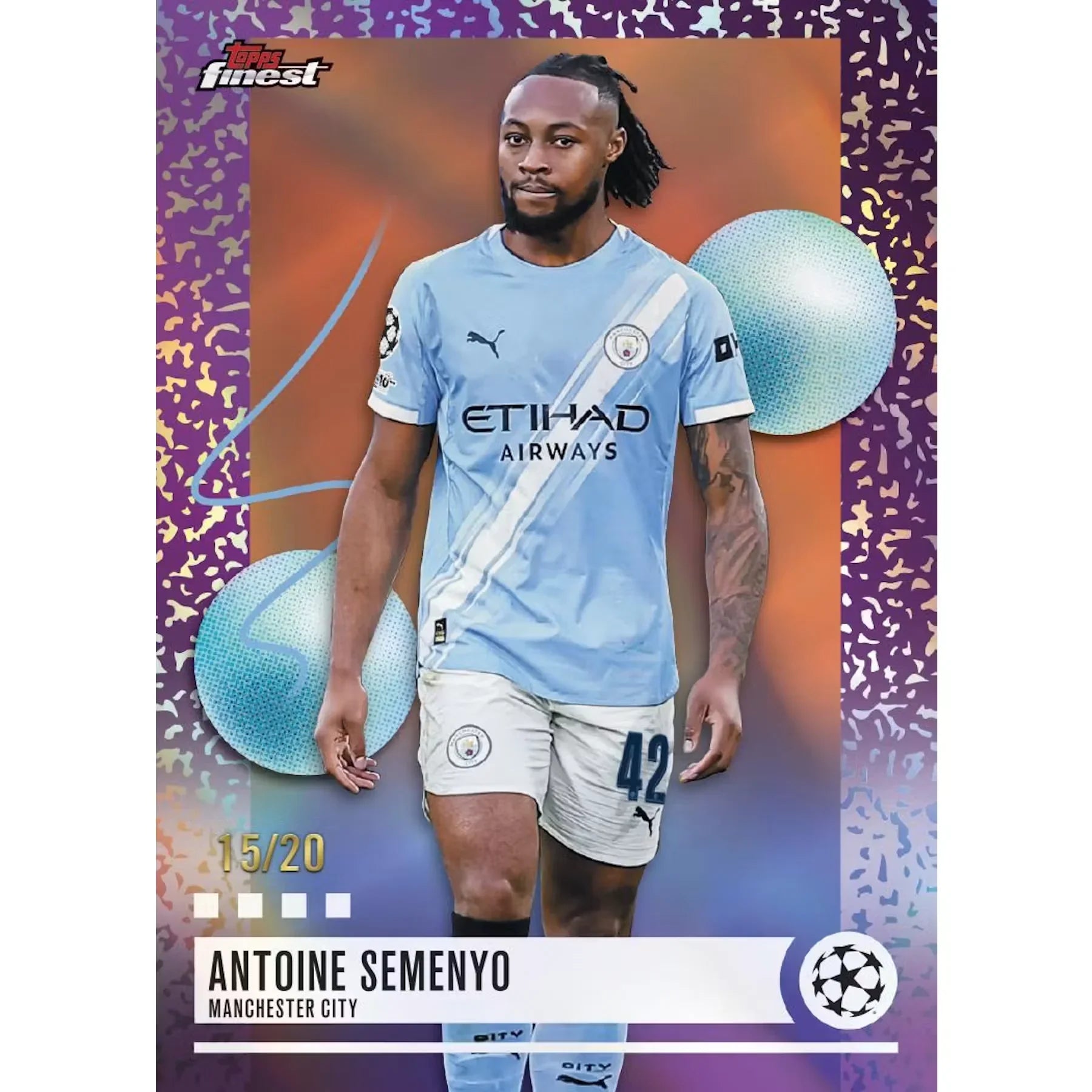 2025 26 Topps UEFA Club Competitions Finest Soccer Hobby 8 Box Case Presell (Ships Sealed Only)