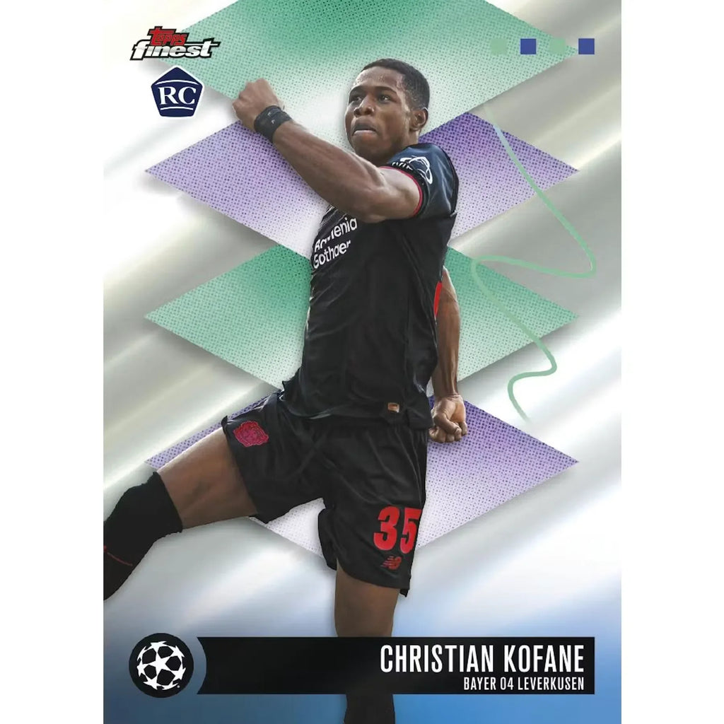 2025 26 Topps UEFA Club Competitions Finest Soccer Hobby 8 Box Case Presell (Ships Sealed Only)