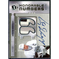 Wayne Gretzky Signed 2006-07 Upper Deck The Cup Card | Honorable Numbers Patch Auto/99
