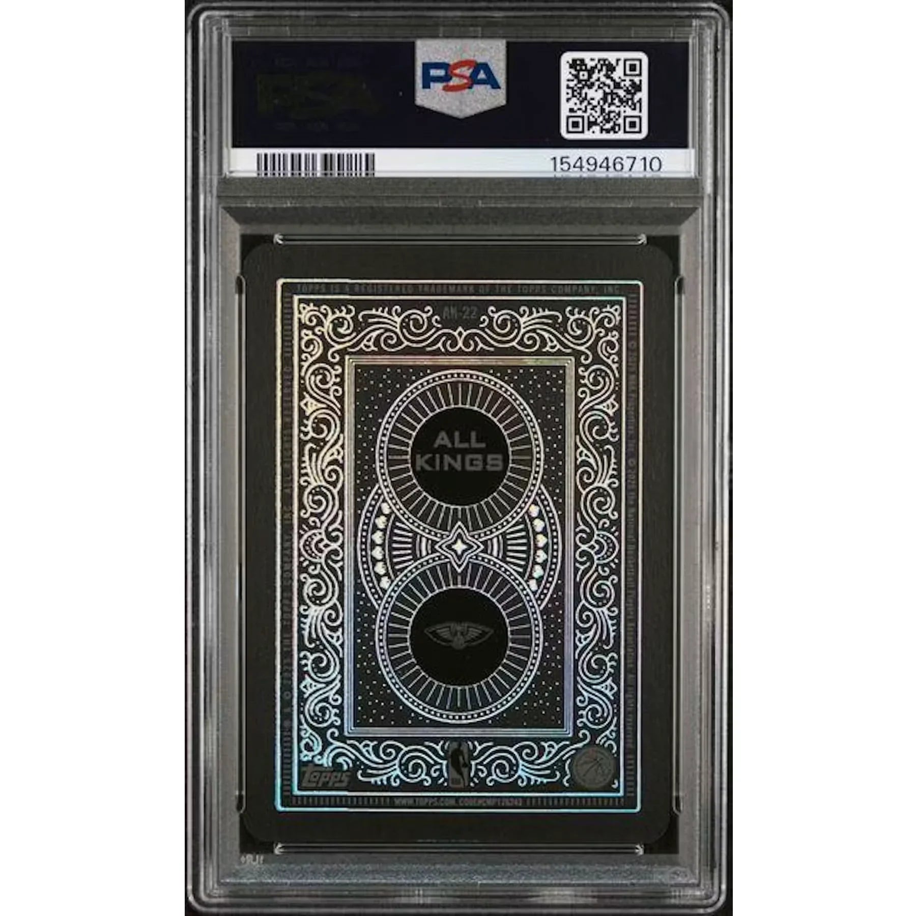 Jeremiah Fears Signed 2025 Topps All Kings Rookie Card #AK-22 | PSA 8