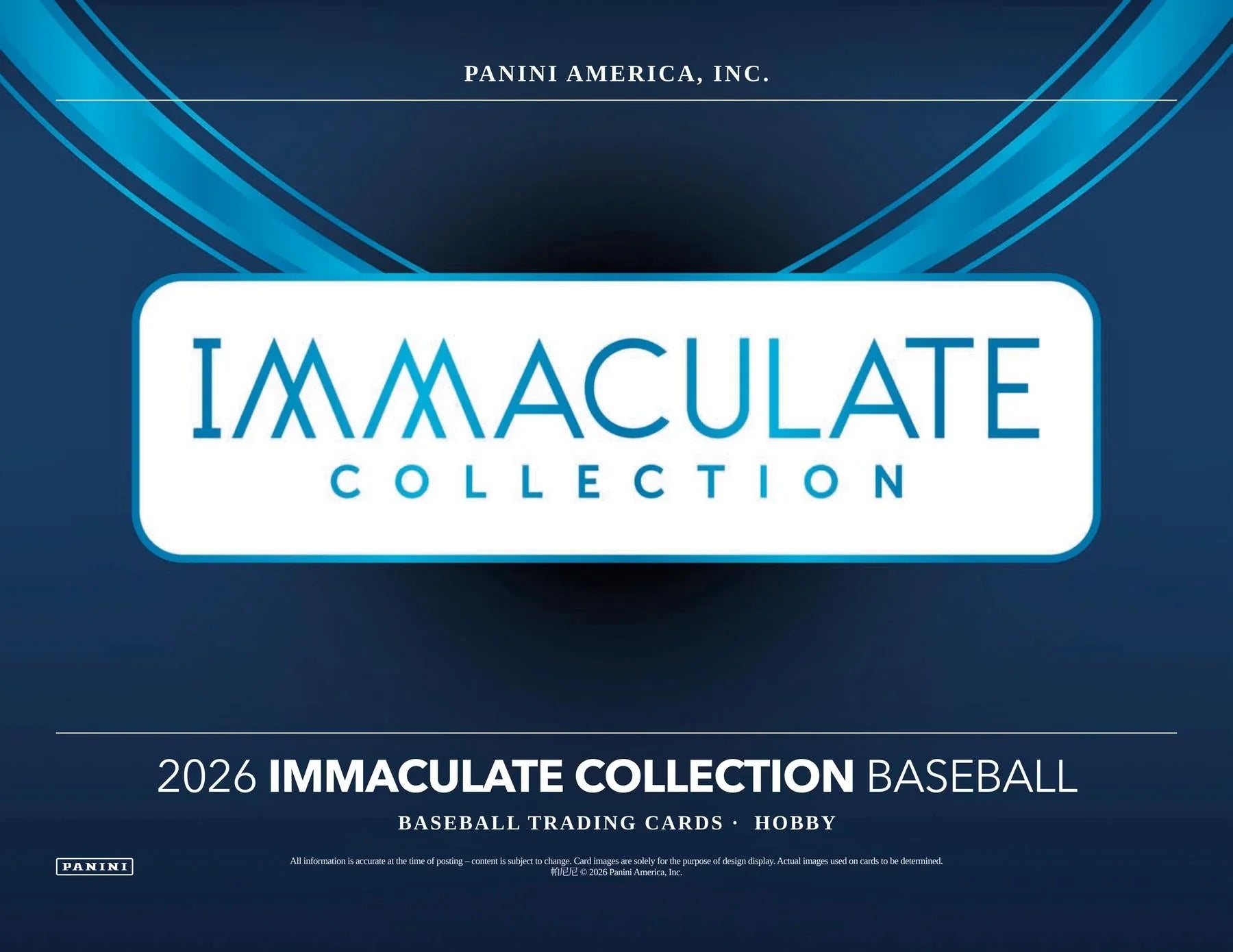 2026 Panini Immaculate Baseball Hobby Box | 5 Autos Per Box (Ships Sealed Only)