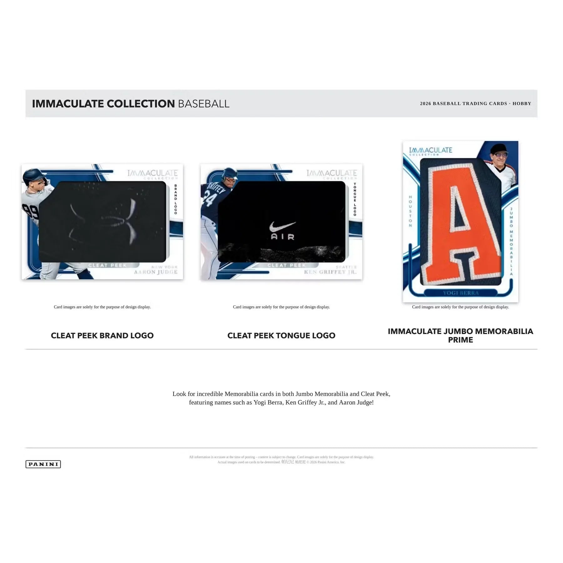 2026 Panini Immaculate Baseball Hobby Box | 5 Autos Per Box (Ships Sealed Only)