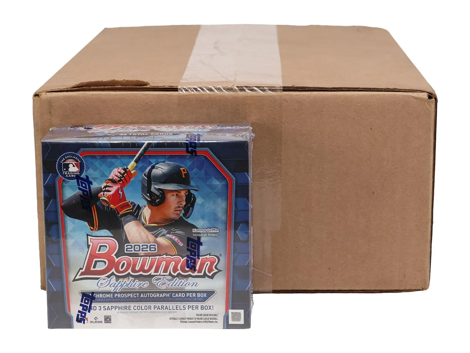 2026 Bowman Baseball Sapphire Edition 10-Box Case (Ships Sealed Only)