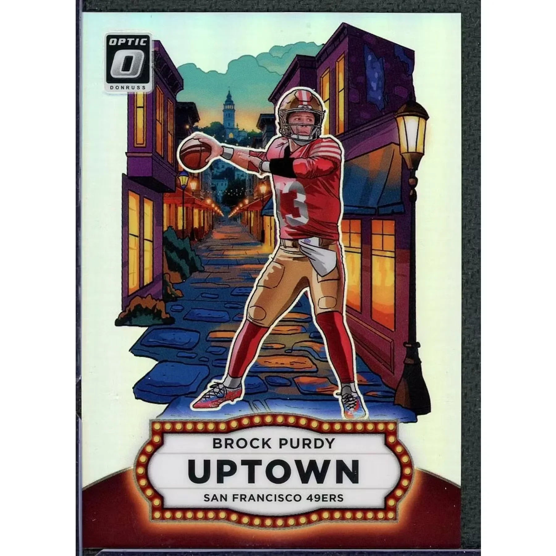 Brock Purdy 2025 Panini Donruss Optic Uptown #4
