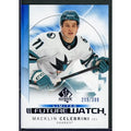 Macklin Celebrini 2024-25 SP Authentic Future Watch Blue Rookie Card |/399